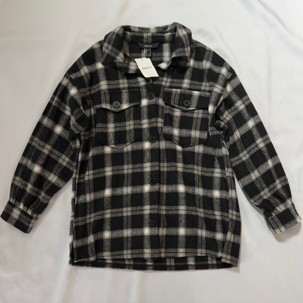 Forever 21 Flannel Shacket